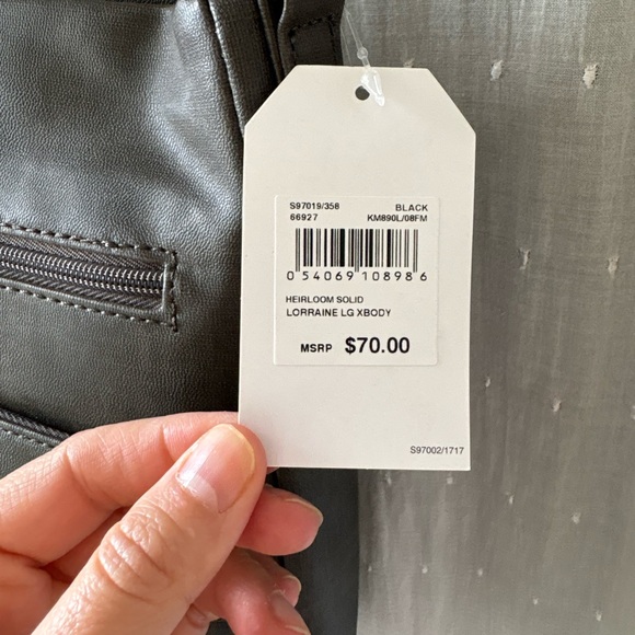 Multisac Gray Women's Crossbody Bag NWT - Picture 4 of 11